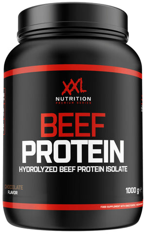 Fuel your muscles and enhance your workouts with high-quality protein for muscle recovery and growth. Optimize your fitness journey with XXL Nutrition's Beef Protein.