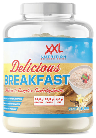 Fuel your mornings with Delicious Breakfast from XXL Nutrition, available at Mangusa Hypermarket in Curacao.