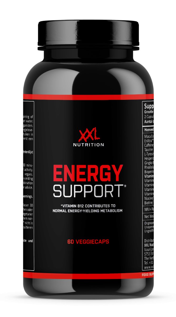 Energy Support Supplement for Daylong Focus & Stamina