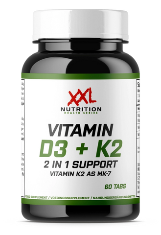 Optimize Your Well-Being with Vitamin D3 + K2 by XXL Nutrition, Available at Pharmacies (Botica Nan) in Curacao