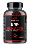 Shop high-quality Kre-Alkalyn Creatine from XXL Nutrition in Curacao. Elevate performance, gain strength, and improve workout results.