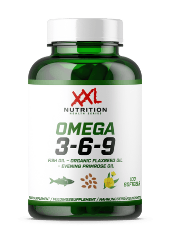 XXL Nutrition proudly presents Omega 3-6-9, a unique blend of essential fatty acids crafted to enhance your overall well-being. 
