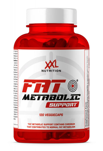 Ignite fat burning with Fat Metabolic by XXL Nutrition, available in Curacao at Mangusa Hypermarket.
