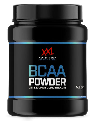 Boost performance and support muscle recovery with XXL Nutrition's BCAA Powder, at Mangusa Hypermarket in Curacao.
