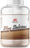 Premium chocolate whey protein isolate available in Curacao for muscle recovery